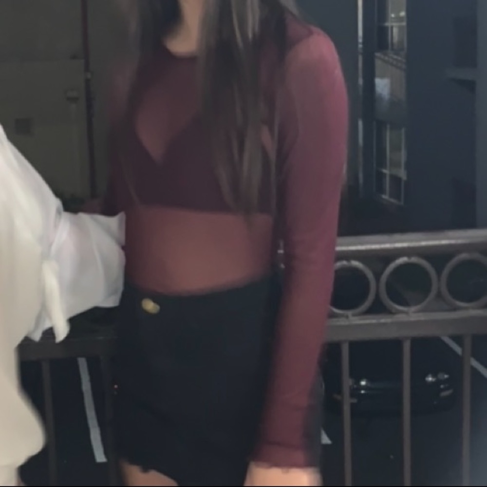 Forever 21 sheer top